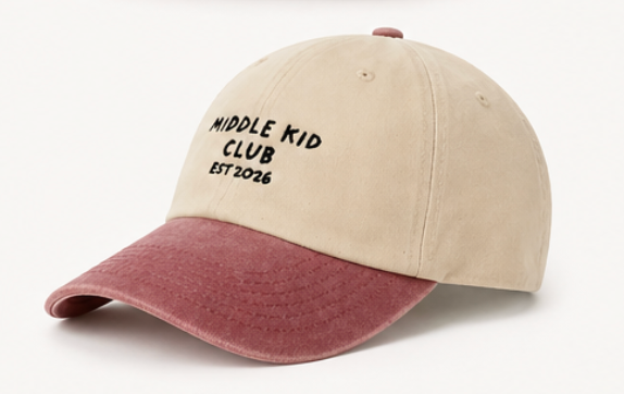 Middle Kid Club - Vintage Red Cap